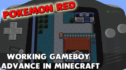 Pokemon Red Gameboy Advance Map